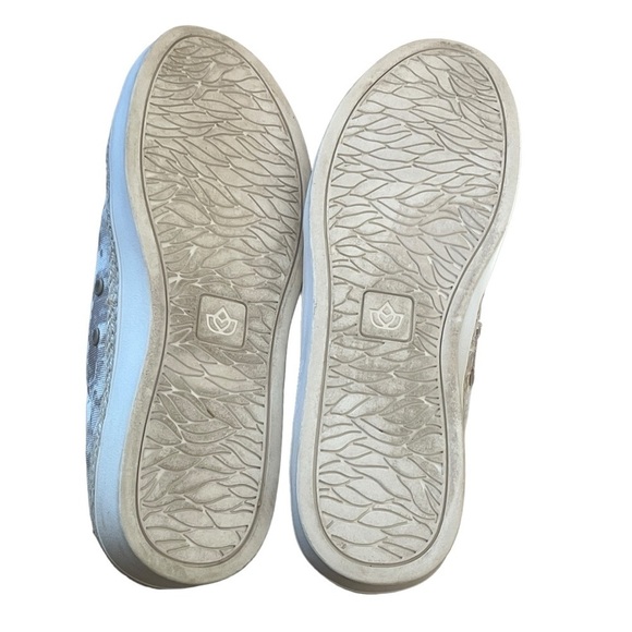 SPENCO Women's 11B Malibu 21 Blue Tie Dye Slip On Orthotic Sneakers Shoes - Picture 5 of 7